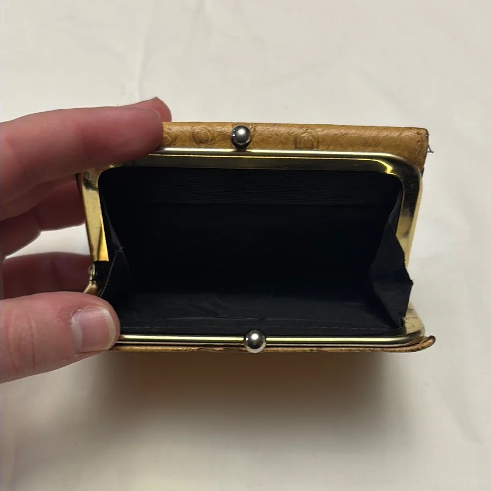 Tan Leather calf skin Wallet